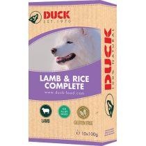 Duck kompleet lam&rijst 1kg